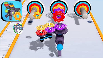Gear Gun Run ​- All Levels Gameplay Android,ios (Part 3)