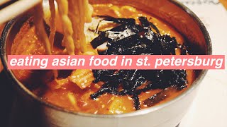 eating asian food in st petersburg | RUSSIA
