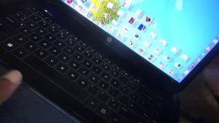 how to fix side way screen on laptop hp 2000