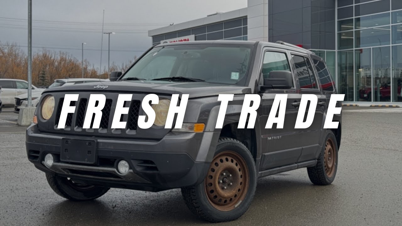FRESH TRADE -  2017 JEEP PATRIOT - CRANBROOK TOYOTA