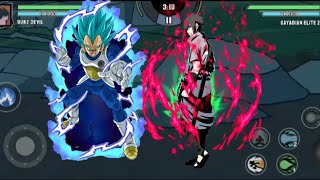 stick dragon fight | dragon stick Warrior sasuke vs vegeta legend fighter Android gameplay screenshot 5