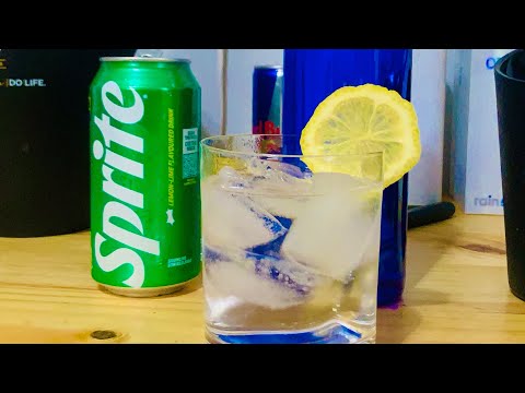 Easy Sky Vodka Lime Sprite Cocktail