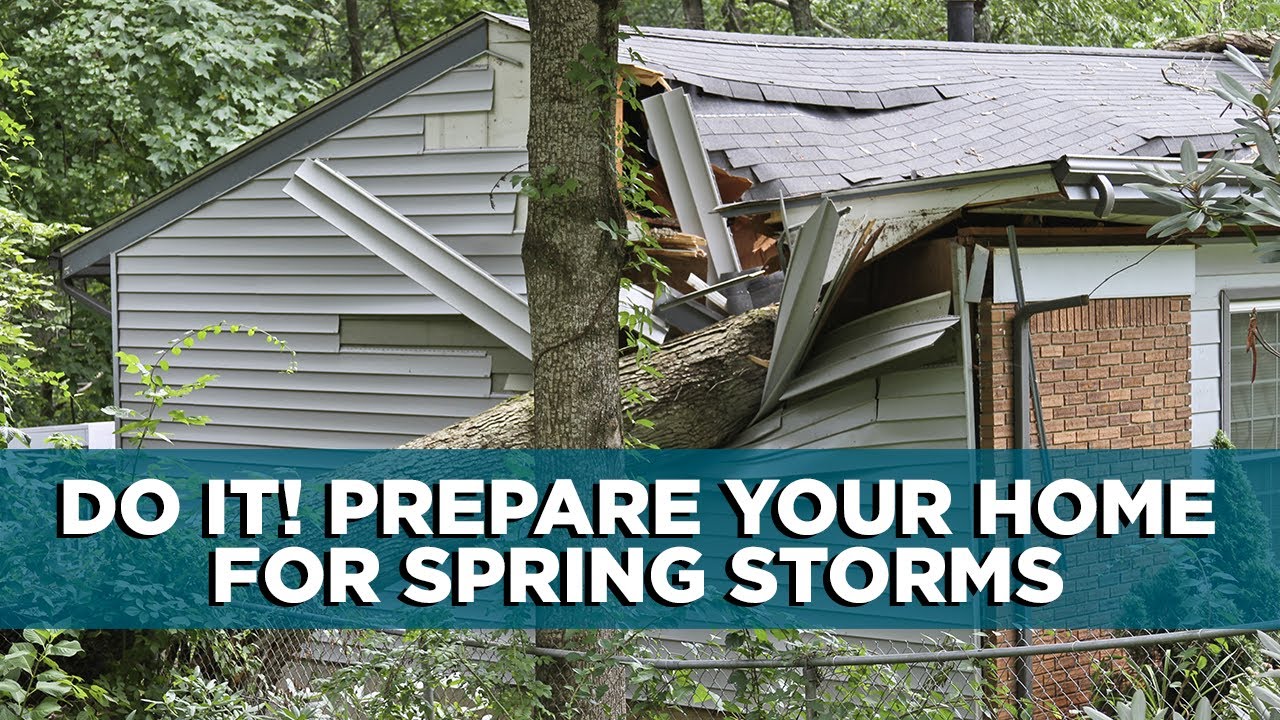 Spring Storm Damage: How to Protect Your Family and Home - YouTube