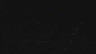 21.03.2022 ПВО ДНР сбивают летающие объекты в небе над Макеевкой