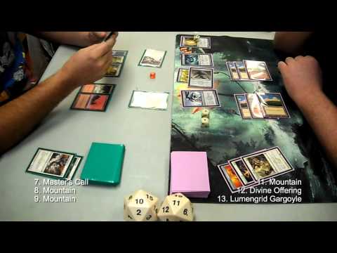 Magic the Gathering Full Gameplay MBS Pre-Release ...