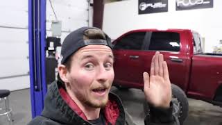 I PUT TINY CAR WHEELS ON MY LIFTED TRUCK!