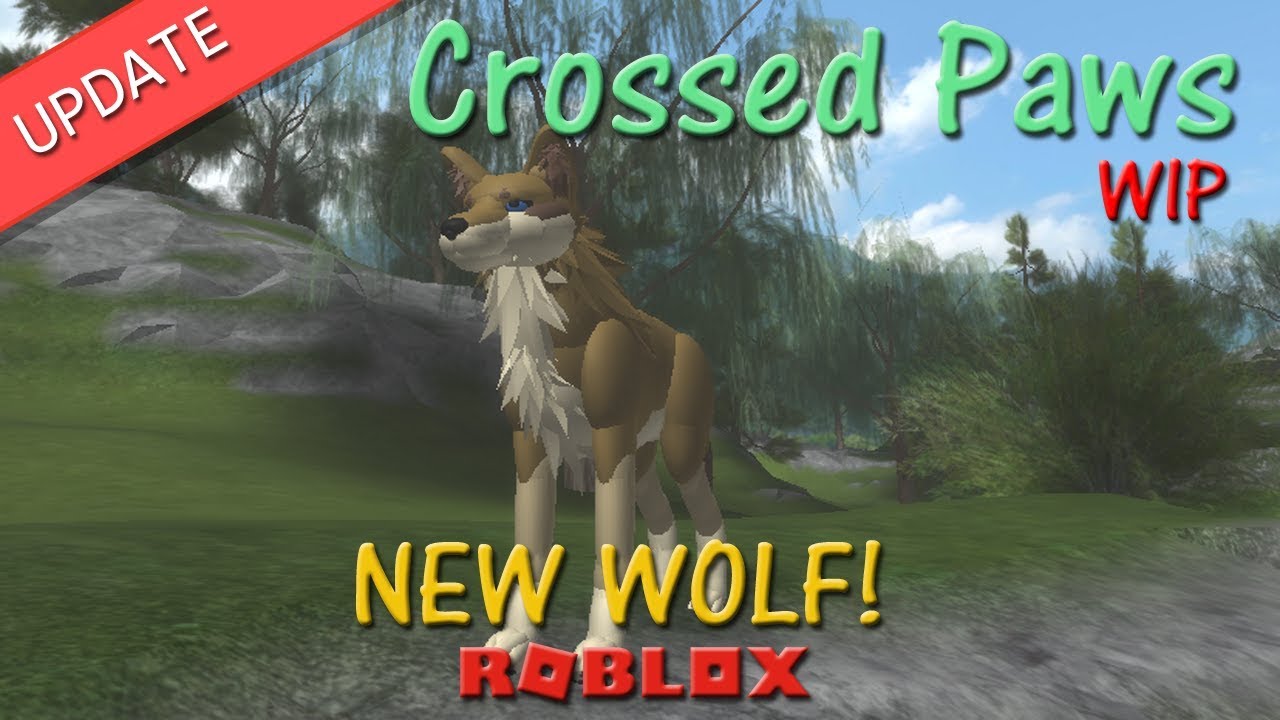 Roblox Crossed Paws New Wolf Hd - roblox crossed paws wip i met shyfoox phini hd