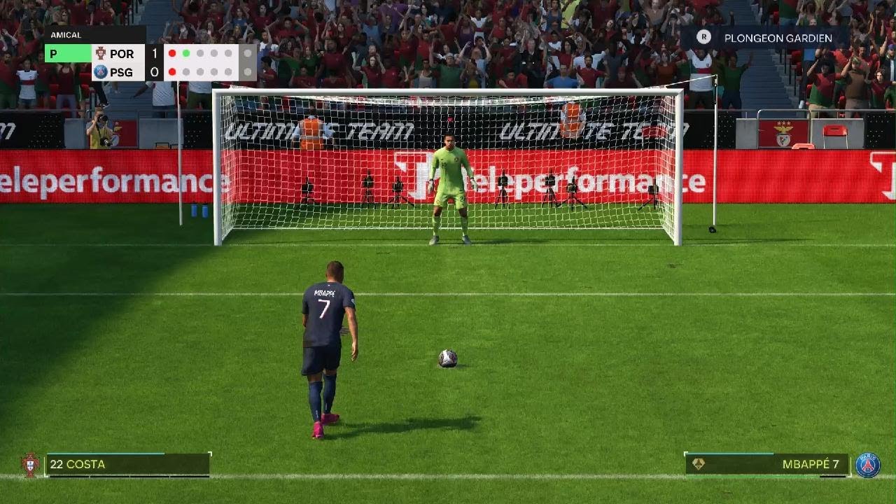 Portugal  psg pénalti imagination