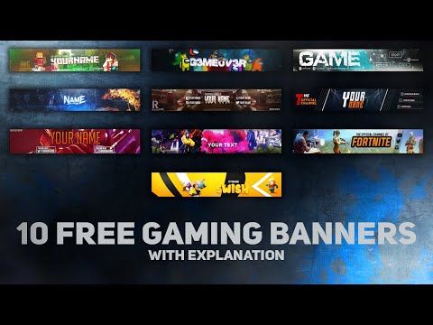 Best Gaming  Banners From a  Banner Maker