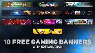 Gaming Banners   banner template,  banners, Gaming  banner