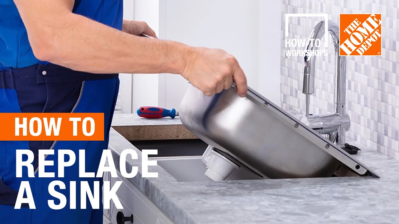 How-To Workshops - How to Replace a Sink | The Home Depot