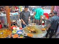 Bengali style tandoori bread with chicken chaap  bangladeshi street food