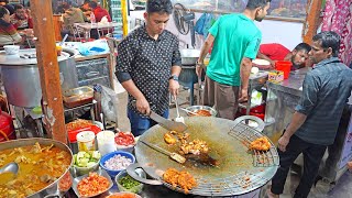 Bengali Style Tandoori Bread with Chicken Chaap | Bangladeshi Street Food