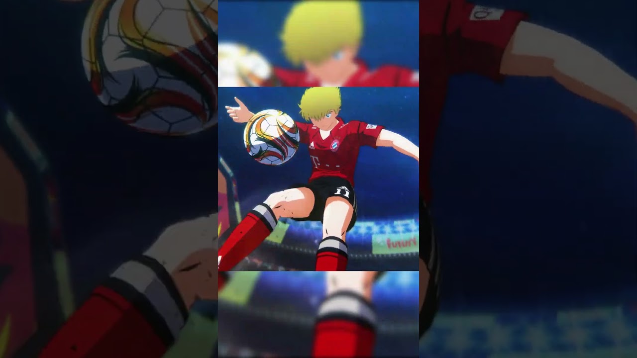 Schneider Rips The Goal Nets - Captain Tsubasa 