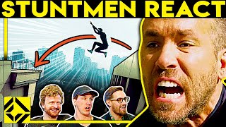 Stuntmen React to Bad & Great Hollywood Stunts 28 (ft. Jesse La Flair)