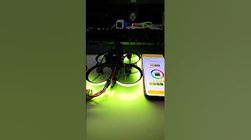 PIMP MY DRONE 🤣 ---- Pavo 20 pro - SpeedyBee Light Wireless LED Meteor v2 #drone #ledlights #tuning