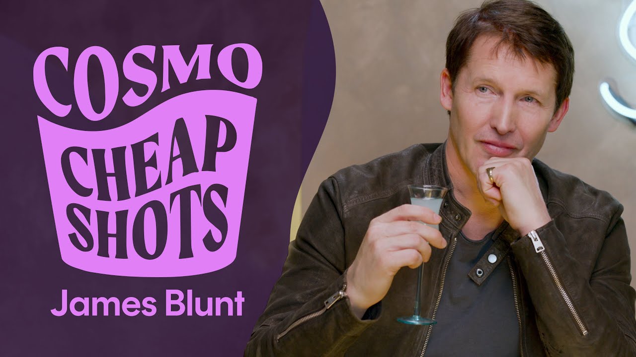 James Blunt Risks A Hangover While Spilling Tea on Lindsay Lohan Fling | Cheap Shots | Cosmopolitan