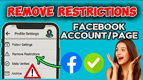 PAANO ALISIN ANG RESTRICTION SA FACEBOOK ACCOUNT OR FB PAGE | How to remove Facebook restriction