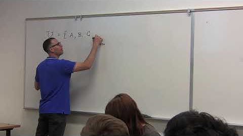 Linear Algebra, Lesson 1, Video 3: Define Sets via Enumeration