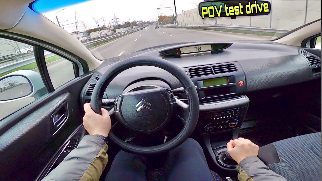Sąsiad Wchodzi Na Moją Działkę 2009 Citroen C4 (1.6 MT) 109HP ,,, POV Test Drive - YouTube