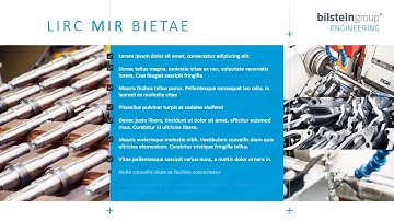 Well Organized Presentation - Bilstein Group