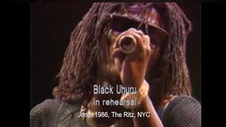 Black Uhuru With Junior Reid - Let Us Pray Live New York 1986