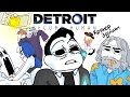 ВЕСЬ Detroit: Become Human ЗА 8 МИНУТ ( АНИМАЦИЯ Детроит ) ЧАСТЬ 3
