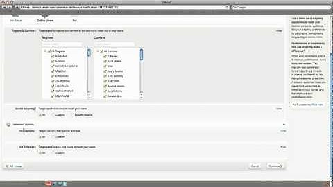 New InMobi Advertiser Interface - Creating New AdGroups