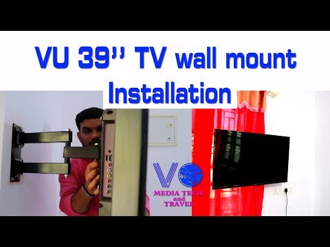 VU 39 inch LED TV Tilt and Turn Wall Mount