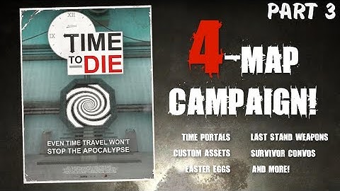 LEFT 4 DEAD 2 - Time To Die | AddOn Campaign Map | Walkthrough Gameplay | Part 3 - Second Paradox