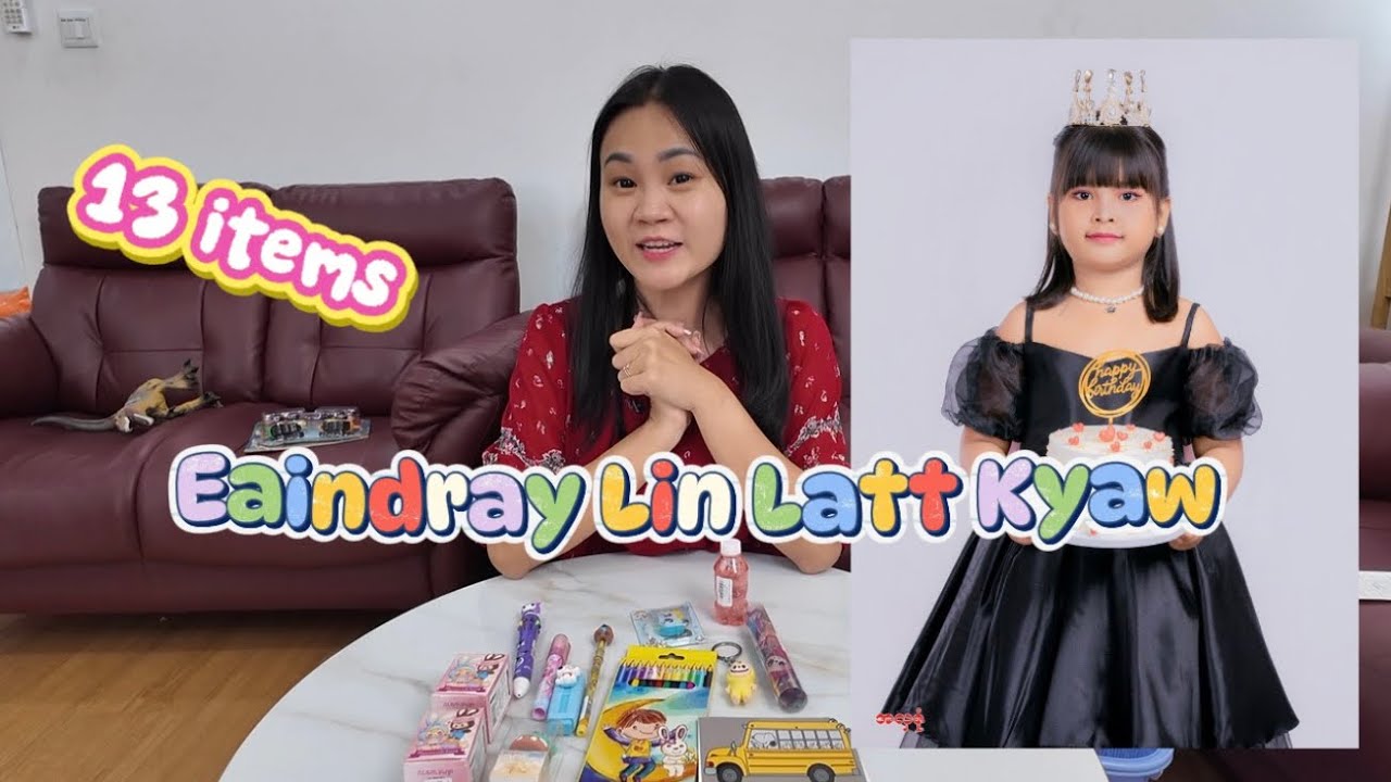 သဲတုန်းလေး Eaindray Lin Latt Kyaw တွက်မမဝိုင်ကိုယ်တိုင် scoop ခပ်ပေးဖြစ်တာလေး🥰🥰