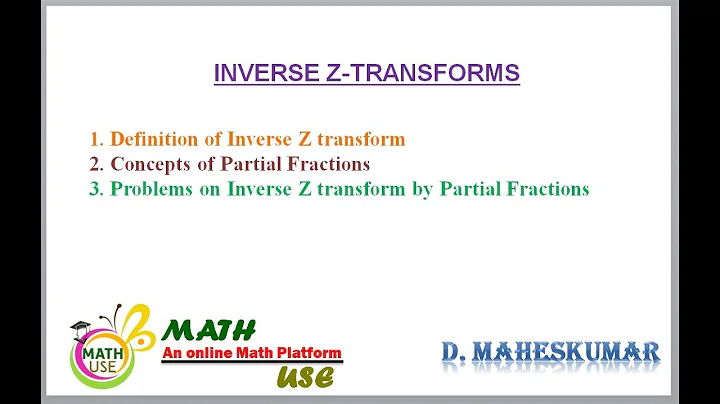 INVERSE Z TRANSFORM