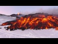 Vulcano Etna eruzione 28 febbraio 2017. Il fronte lavico.