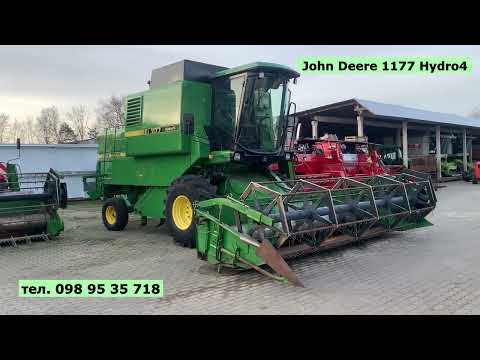 Комбайн John Deere 1177 Hydro 4 1989 - видео 1