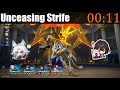 HSR Unceasing Strife in [00:11] | Divergent Universe Speedrun