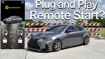 HOW TO INSTALL 12 VOLT SOLUTIONS REMOTE START | LEXUS 3IS