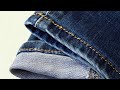 How to Shorten Jeans with Original Hem