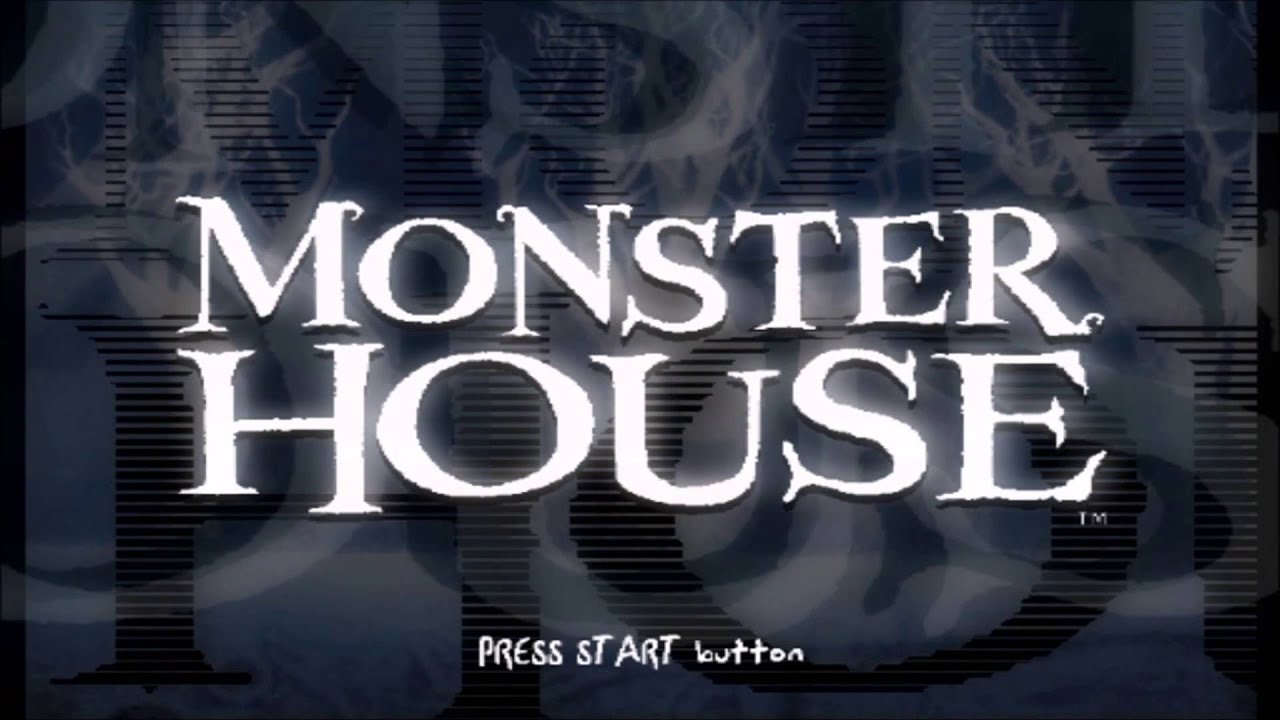 Monster House PS2 Walkthrough Part 1 No Commentary Intro/Inside the House