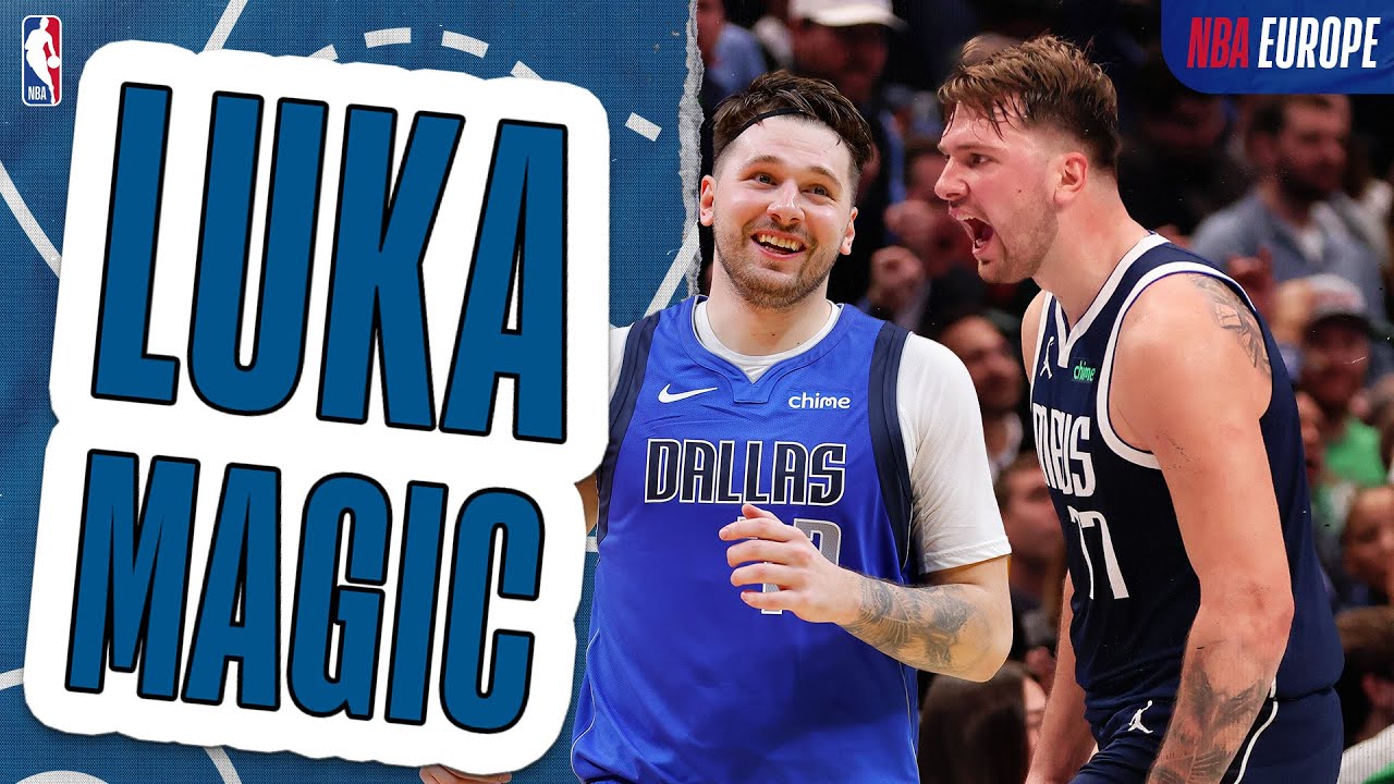 MAKING HISTORY!! 213 points in FIVE games 🎩 Luka Doncic is a player IN ...