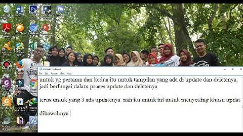 Sistem CRUD menggunakan sistem Arsitektur REST Memakai cordova