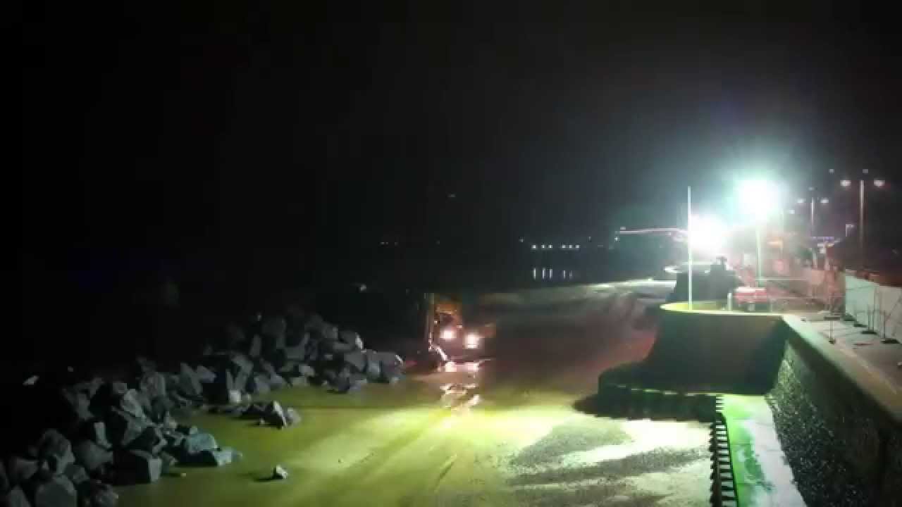 Lowestoft Beach Works Phase 1 2014 HD