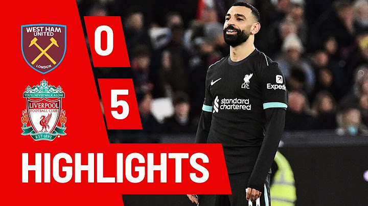 West Ham vs Liverpool (0-5) All GOALS & HIGHLIGHTS || Salah, Trent, Diaz, Gakpo & Jota GOALS!
