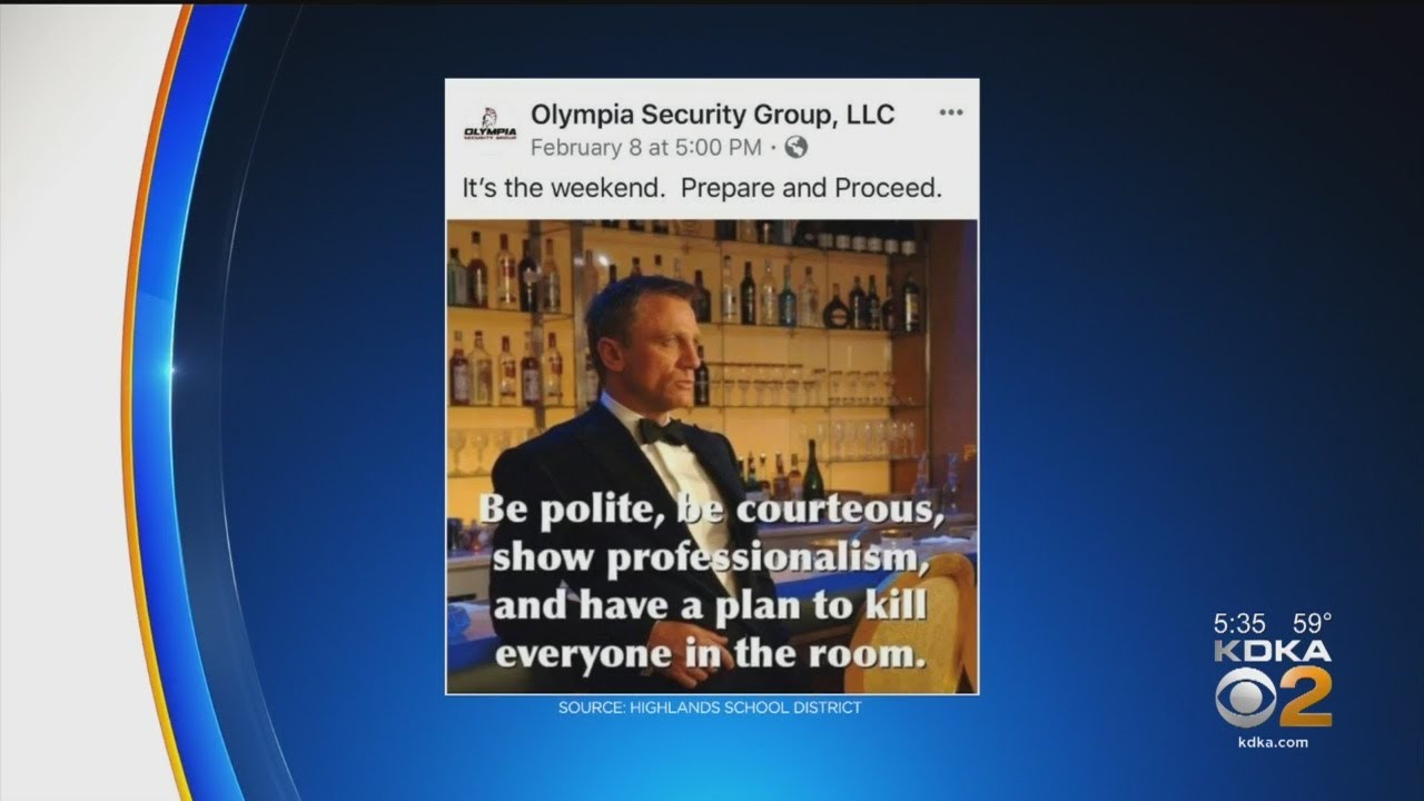 Highlands School District Fires Security Firm Over Facebook Post