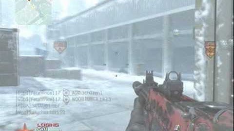 Modern Warfare 2 - Tactical Nuke on Sub Base w/Tar 21(Score: 34-3)