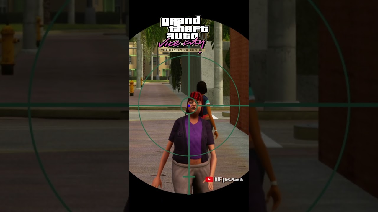 Эволюция хедшотов NPC против снайперов в GTA Vice City и Definitive Edition