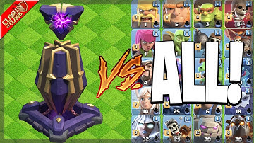 Nerfed Monolith vs EVERY Troop, Hero, & Siege Machine - Clash of Clans