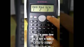 How: CASIO fx-350MS calculator works like fx-570MS