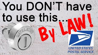 US Gov’t Says You DON'T Have To Use This Lock (CompX Mailbox Lock) .... LPL is Lying!
