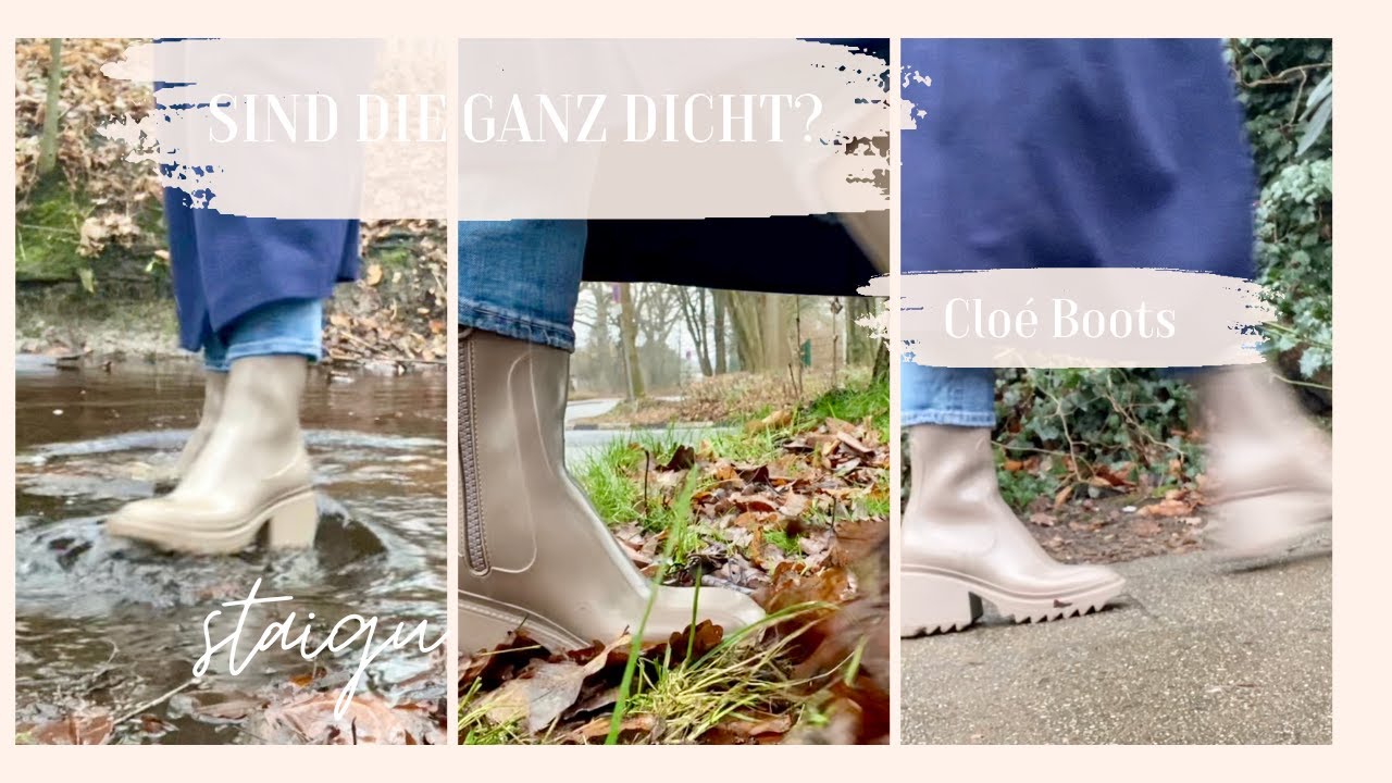 Design Gummistiefel - sind die eigentlich wasserdicht? - YouTube