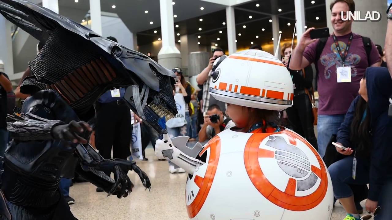 cosplay foam CUTEST Star Wars BB-8 Transforming Cosplay!!